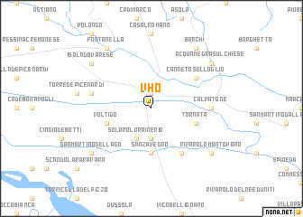 map of Vho