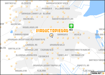 map of Viaducto Piedad