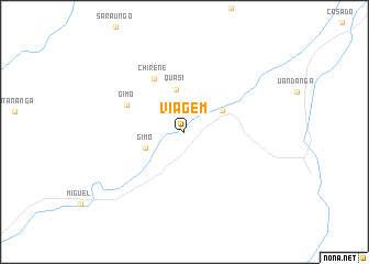 map of Viagem