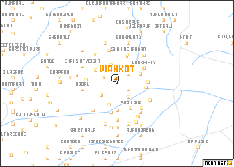 map of Viāhkot