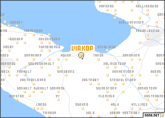 map of Viaköp