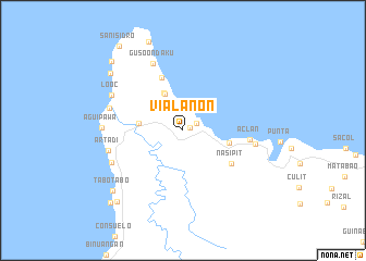 map of Vialanon