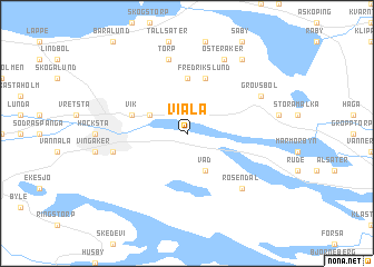 map of Viala