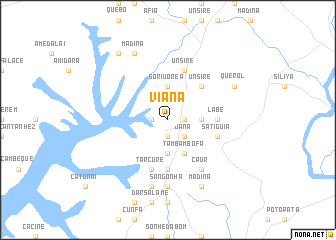 map of Viana