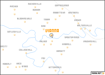 map of Vianna