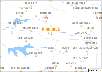 map of Viarougé