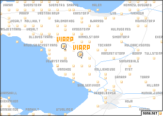 map of Viarp