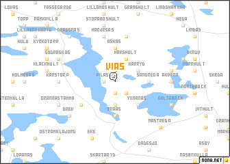 map of Viås