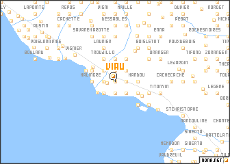 map of Viau