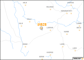 map of Viaza