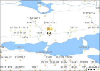 map of Via