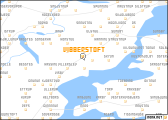map of Vibberstoft