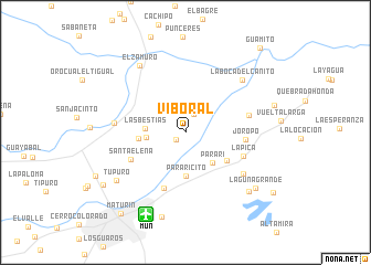 map of Viboral
