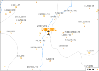 map of Viboral