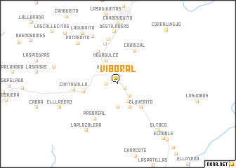 map of Viboral