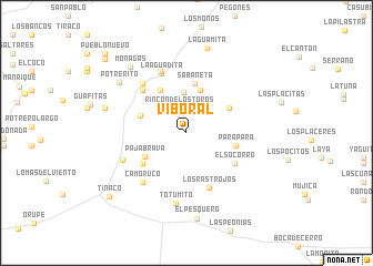 map of Viboral