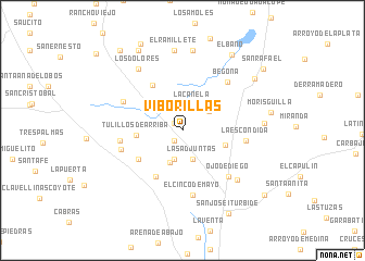 map of Viborillas