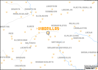 map of Viborillas