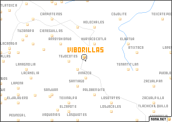 map of Viborillas