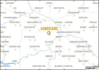 map of Vibresac