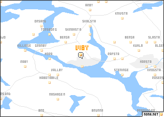 map of Viby