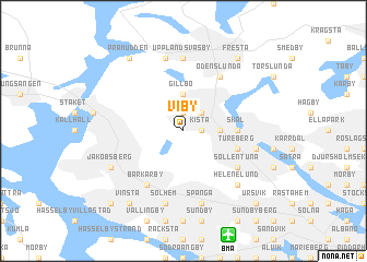 map of Viby