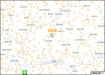 map of Vića