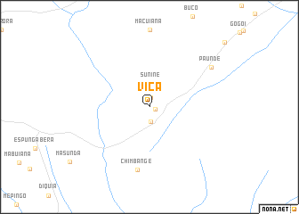 map of Vica
