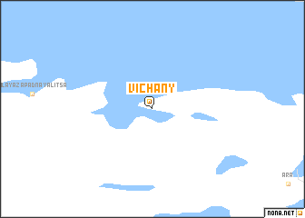 map of Vichany