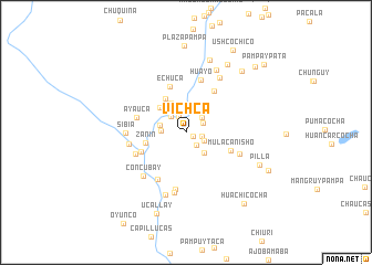 map of Vichca