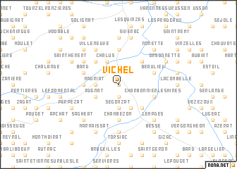 map of Vichel