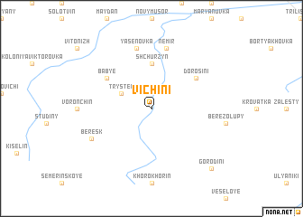 map of Vichini