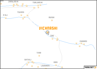 map of Vichnashi