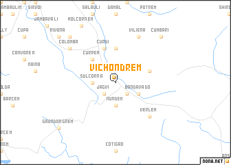 map of Vichondrem