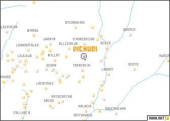 map of Vichuri