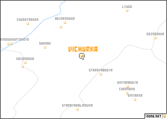 map of Vichurka