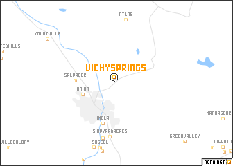 map of Vichy Springs
