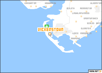 map of Vickerstown