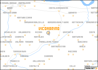 map of Vicomarino