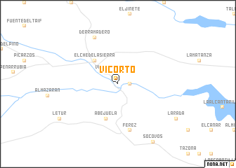 map of Vicorto