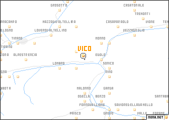 map of Vico