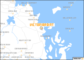 map of Victoria Point