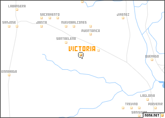 map of Victoria