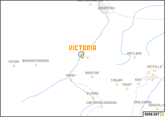 map of Victoria