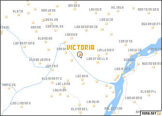 map of Victoria