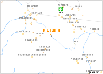 map of Victoria