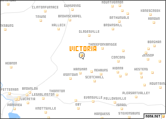 map of Victoria