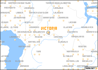 map of Victoria