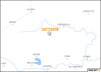 map of Victoria