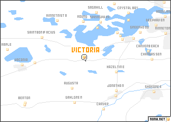 map of Victoria